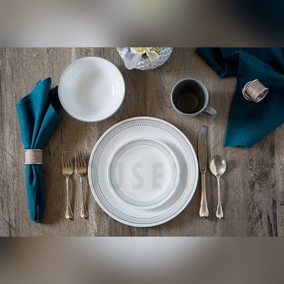 Corelle® Mystic Gray 16-piece Dinnerware Set