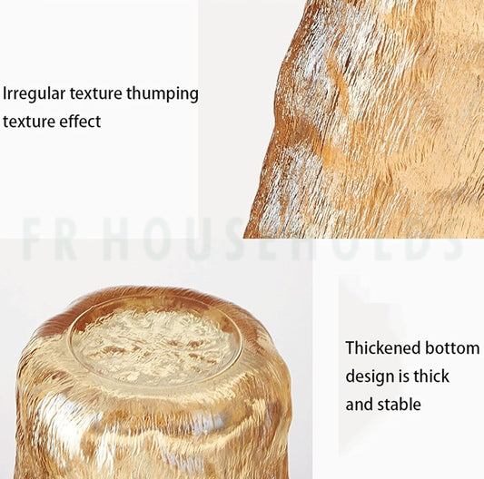 Frozen Ice Drink Glass | 280ml - Gray - 6PC