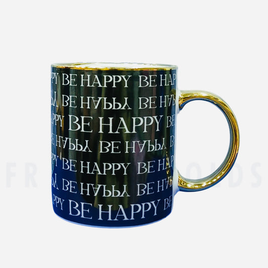 Premium Quality Writing Mug with Elegant Gold Touch | 350ml