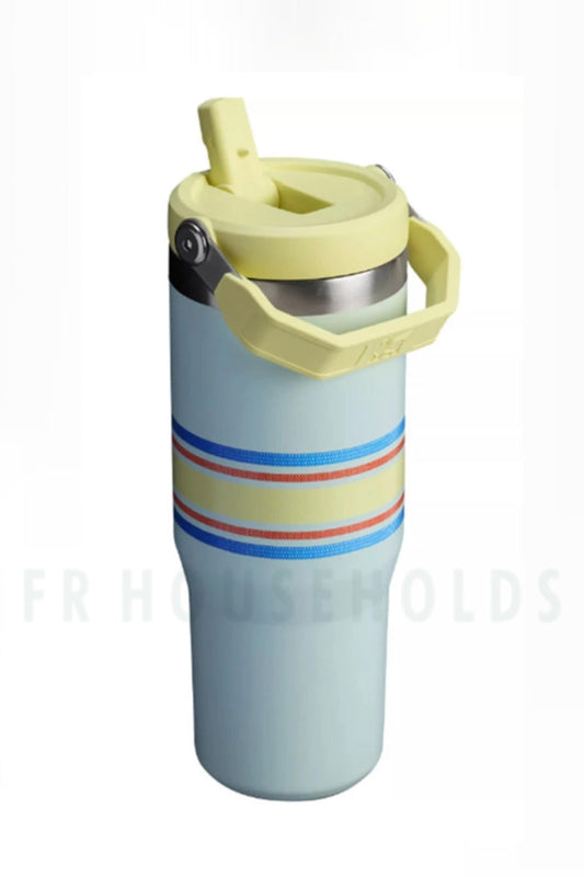 THE VARSITY ICEFLOW™ FLIP STRAW TUMBLER | 30 OZ (Mist Mesh)