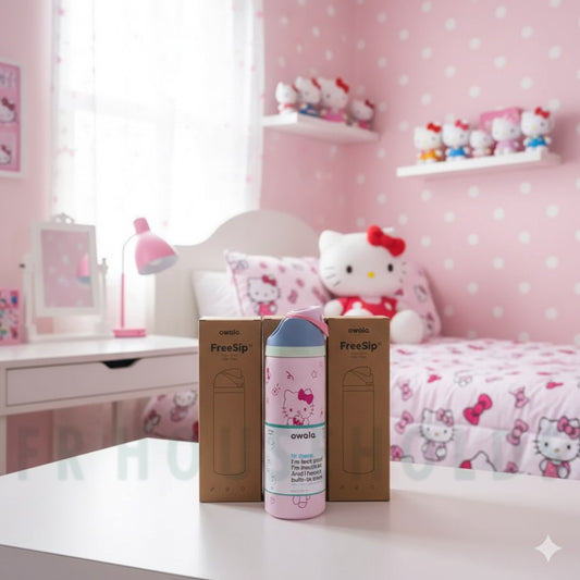 Owala FreeSip® Water Bottle - 24oz | Hello Kitty