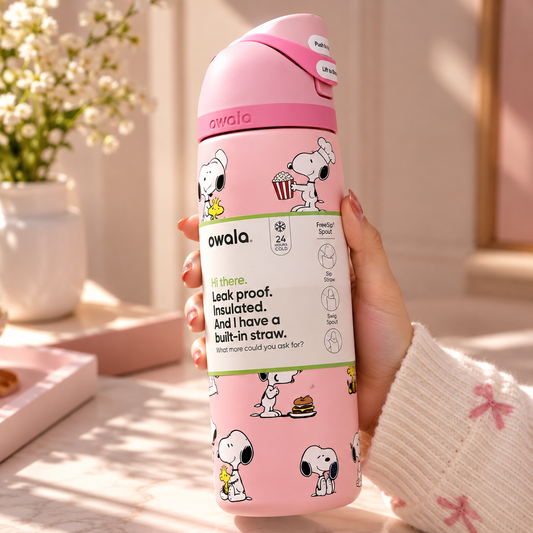 Owala FreeSip® Water Bottle - 32oz | Snoopy Peanuts