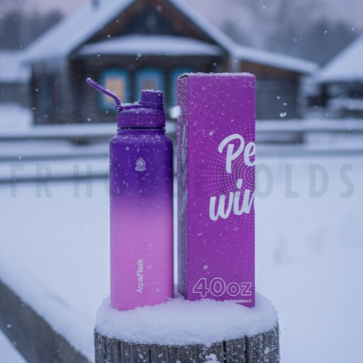 AquaFlask 946mL (40oz) Water Bottles (Peri Winkle)