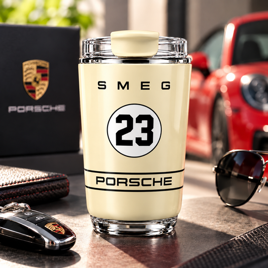 SMEG X PORSCHE Coffe Cup – 320ml | Hot & Cold - CREAM
