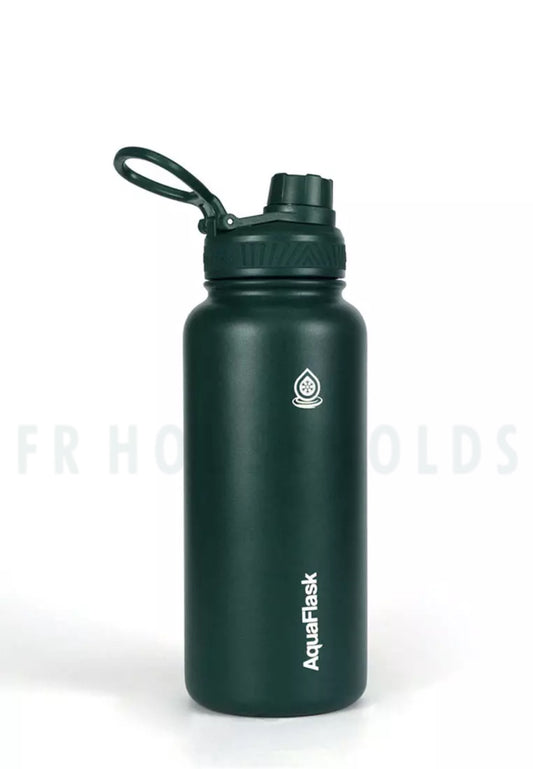 AquaFlask 946mL (40oz) Water Bottles (Moss Green)