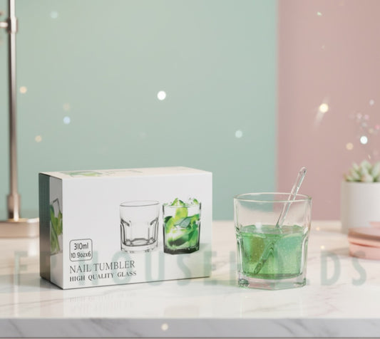 300ml Crystal Shine Drinking Glass – Elegant Everyday Drinkware