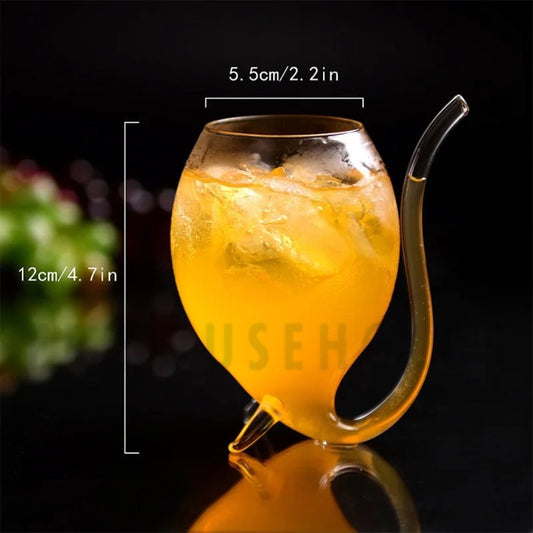 Footed Sipper Glass - Shakes & Mocktails Serving | 300ml