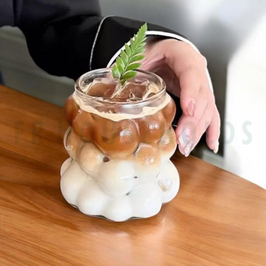 Bubblicious Sparkle Glass with Smooth Bubble Burst - 350ml