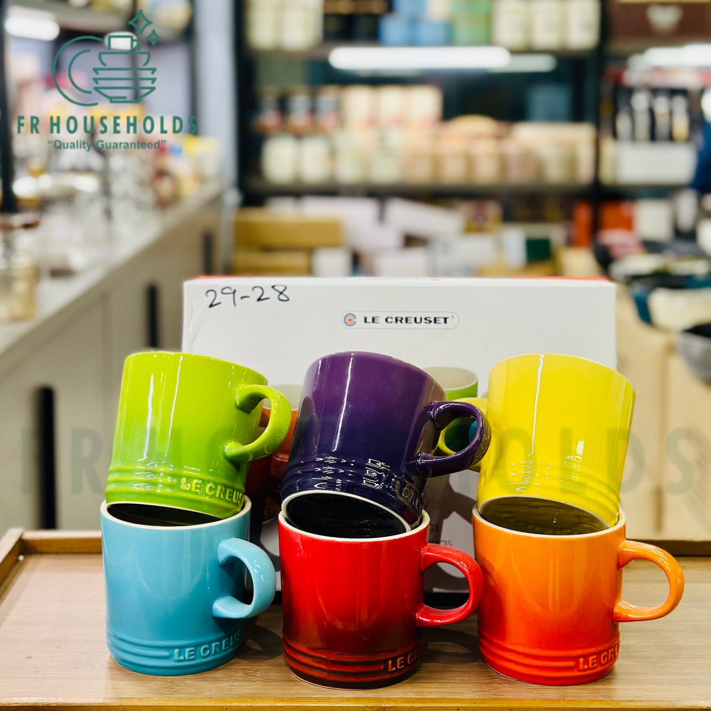 The Ultimate Coffee Upgrade | Authentic Le Creuset 6pc Porcelain Set
