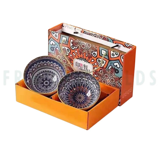 Professional 2-Piece Bowl Set – Excellent Quality With Chopsticks