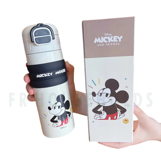 Walt Disney Mickey Mouse Insulated Water Bottle With Comfy Grip 550ml