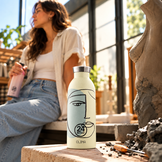 24Bottles Clima Bottle White Calypso 500ml