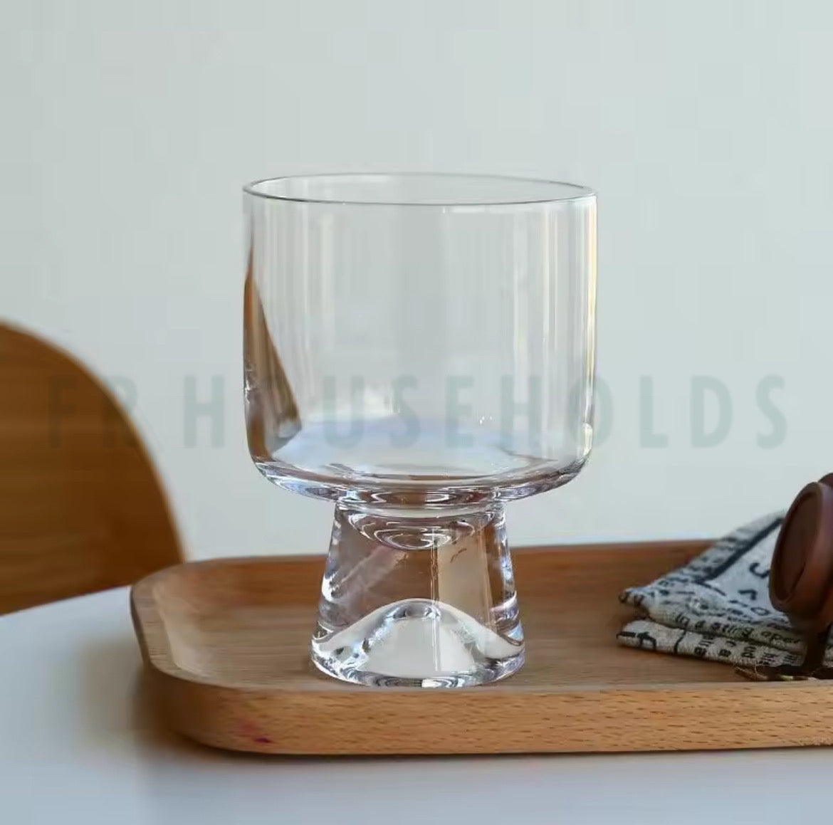 Basic Low Foot Crystal Glass/Bowls - 200ml - 6PC