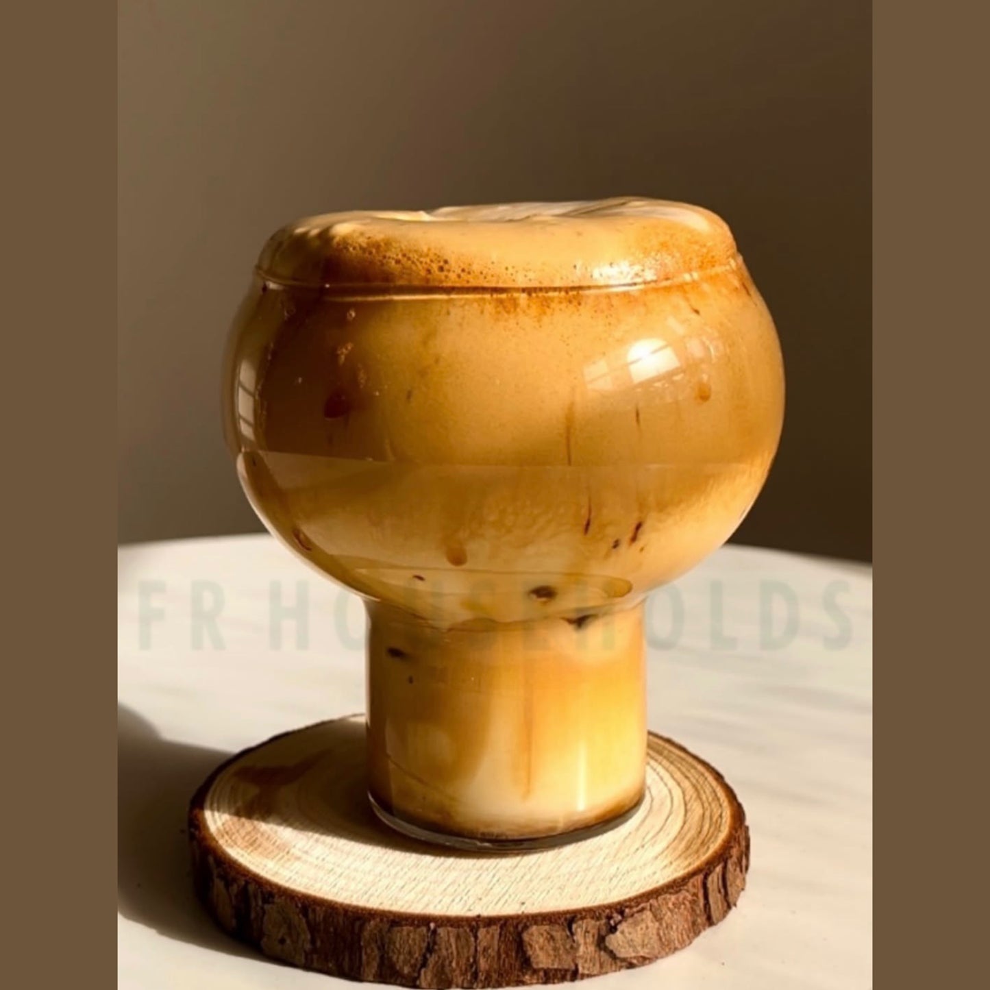 Bubble Shape Ice Coffee Glass | 300ml