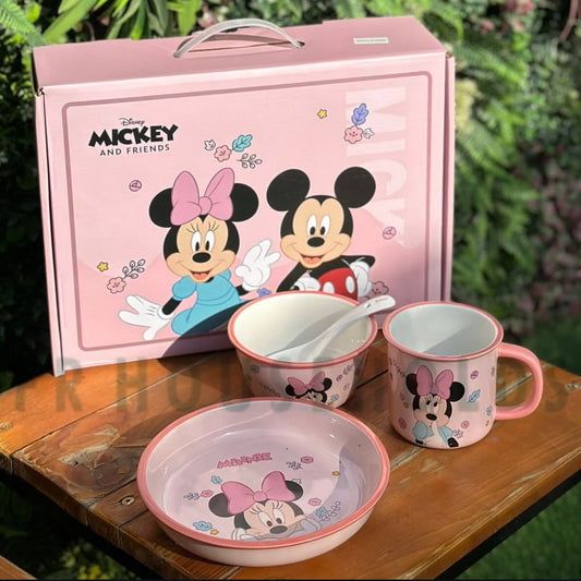 Walt Disney Minnie 4-Piece Meal Set