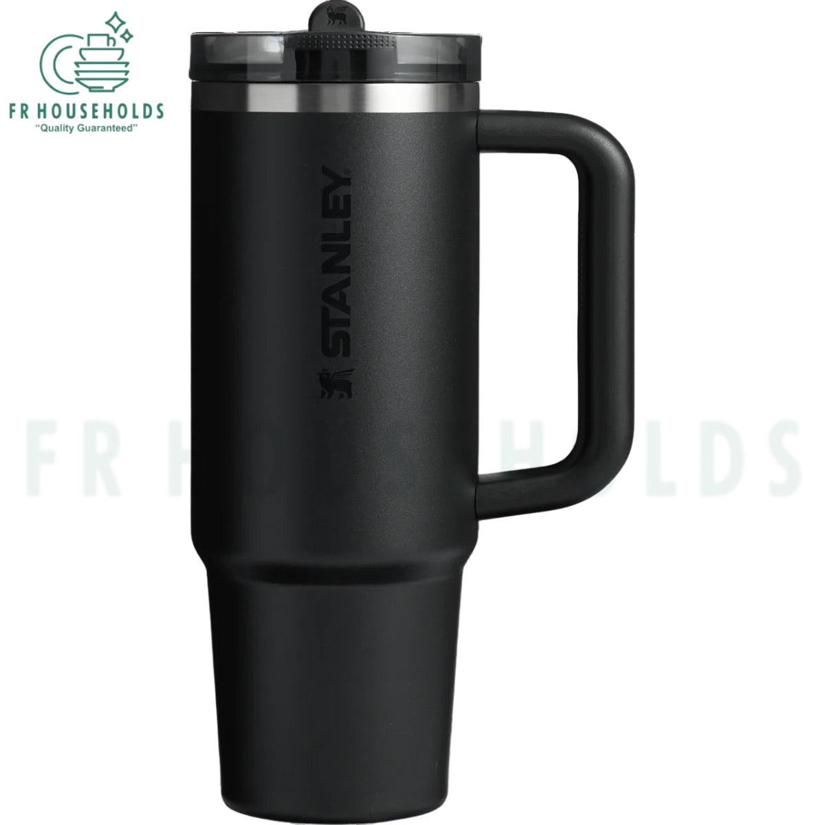 STANLEY THE QUENCHER BLACK SOLID PROTOUR FLIP STRAW TUMBLER | 1.2L (Leak Proof)