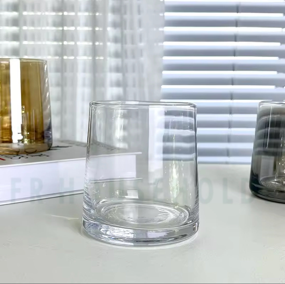 Basic Drink Glass With Thick Base - 270ml | Crystal - 6PC