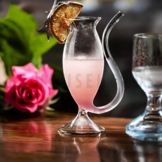 Low Foot Beverage & Cocktails Serving Sipper Glass | 200/350ml