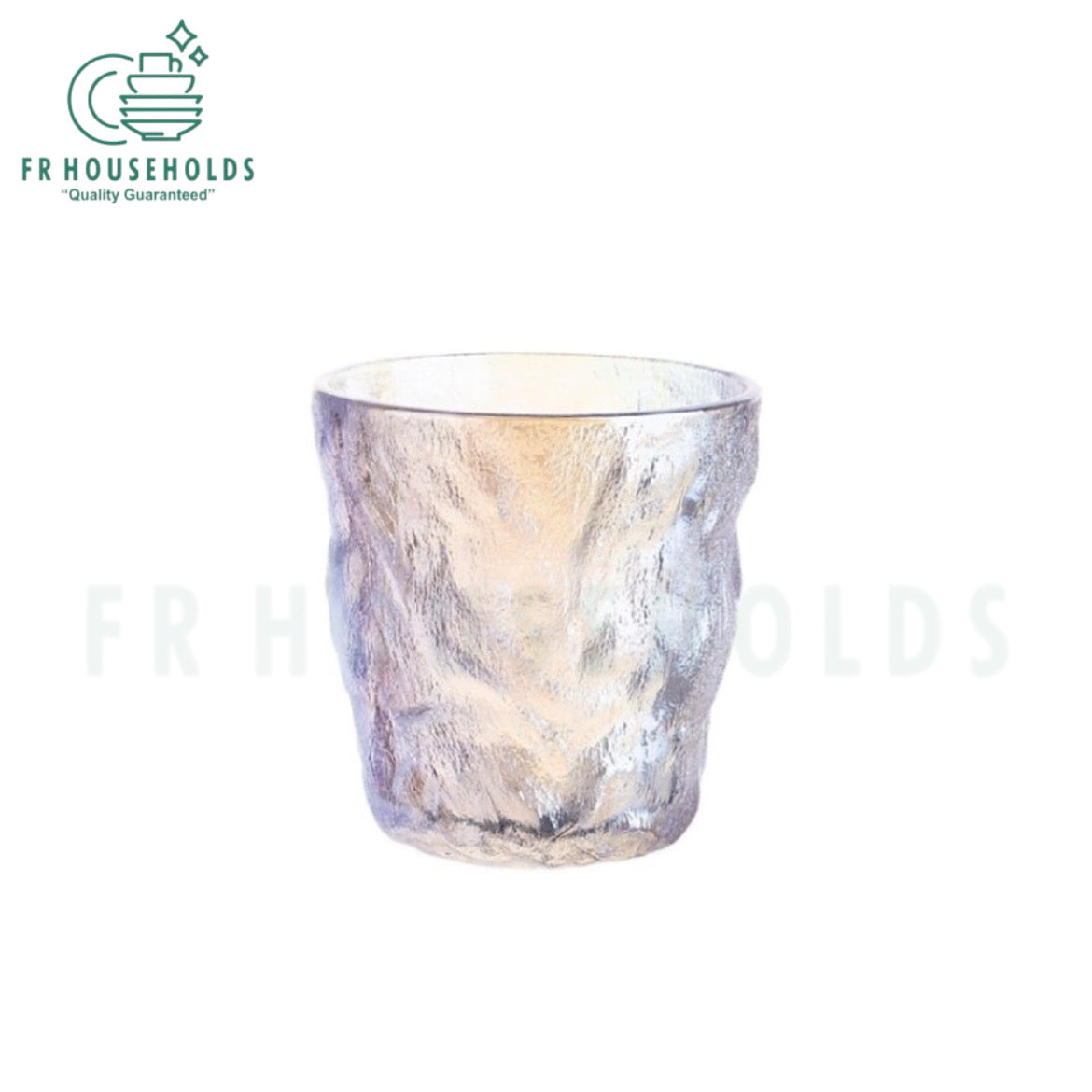 Frozen Ice Drink Glass | 280ml - Rainbow - 6PC