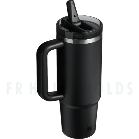 STANLEY THE QUENCHER BLACK SOLID PROTOUR FLIP STRAW TUMBLER | 1.2L (Leak Proof)