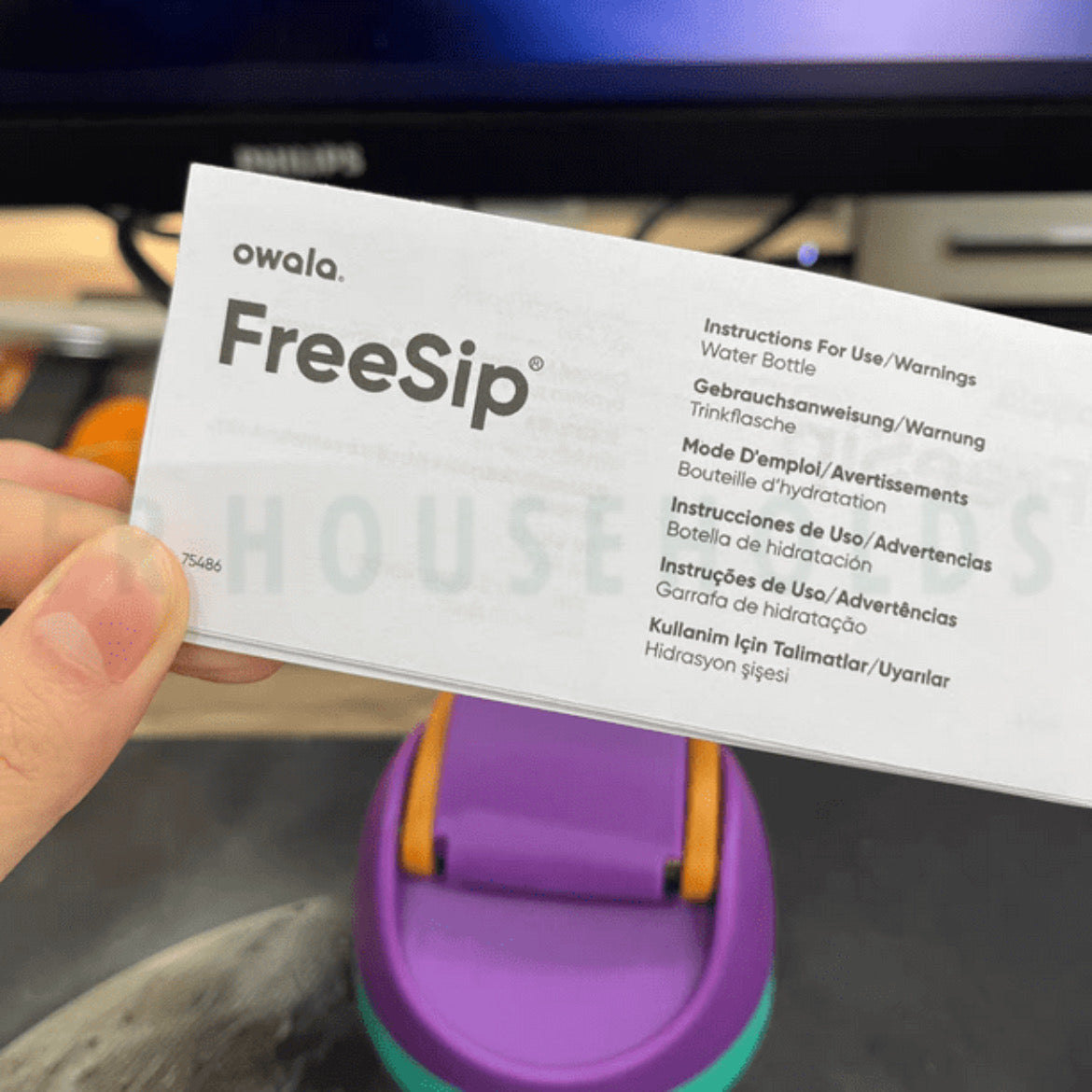 Owala FreeSip® Retro Broadwalk Water Bottle