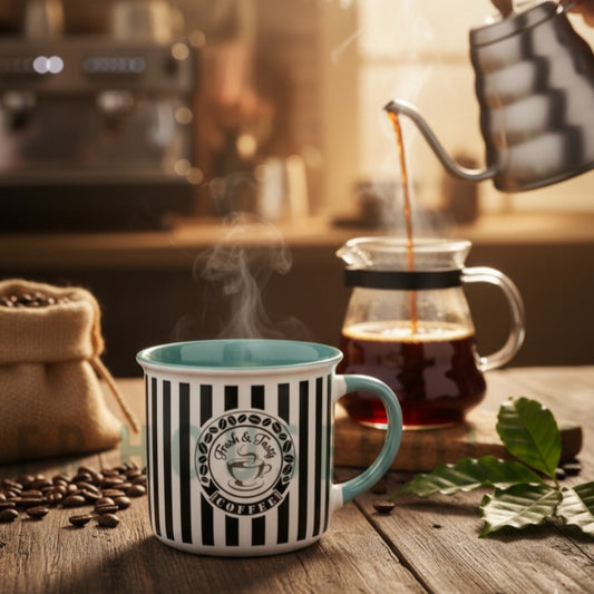 Brew Series Matt Print Mugs - 320ml