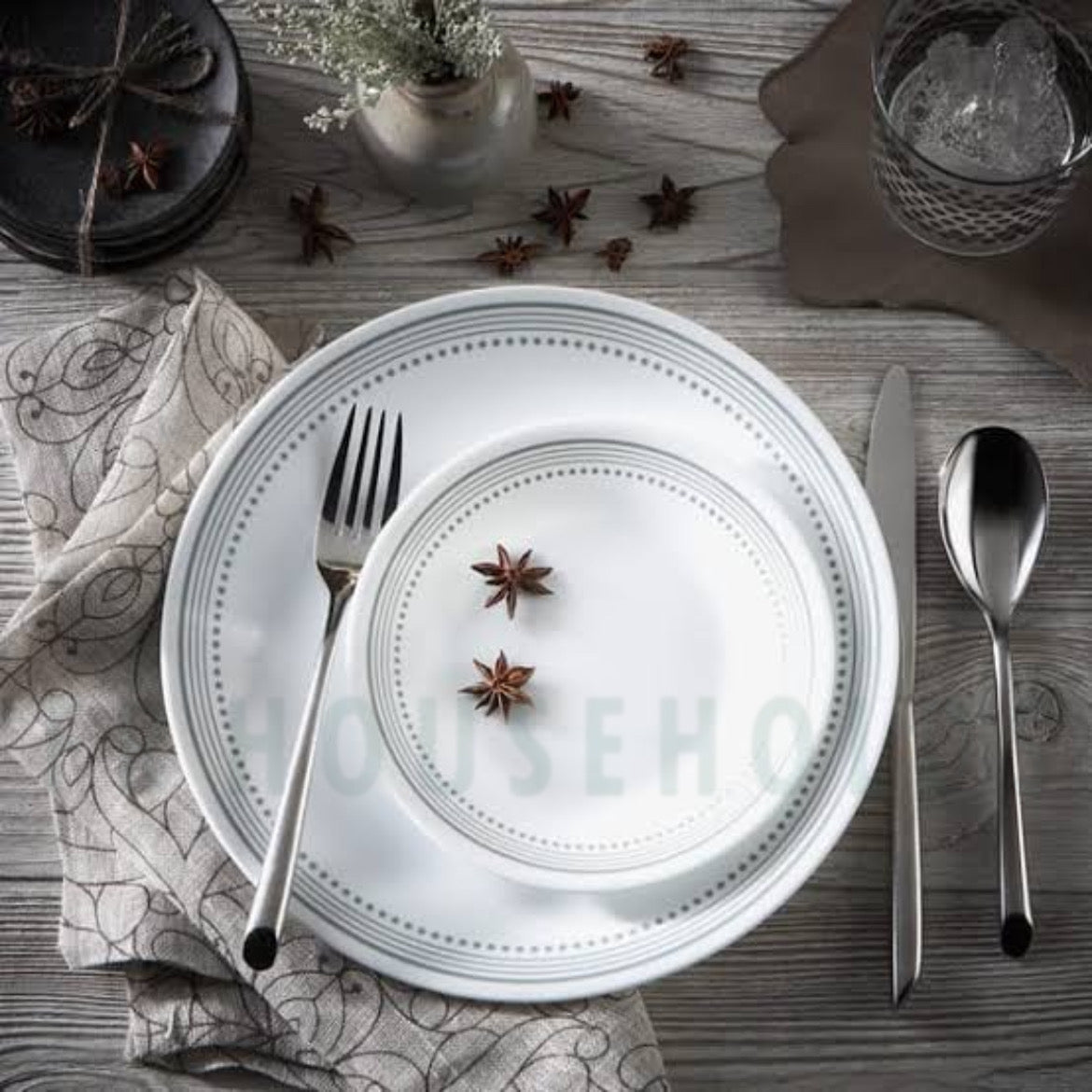Corelle® Mystic Gray 16-piece Dinnerware Set