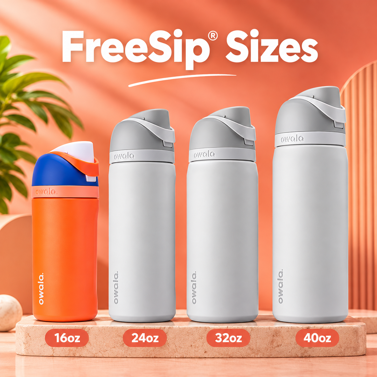 Owala FreeSip® Water Bottle - 32oz | U.S. of Yay