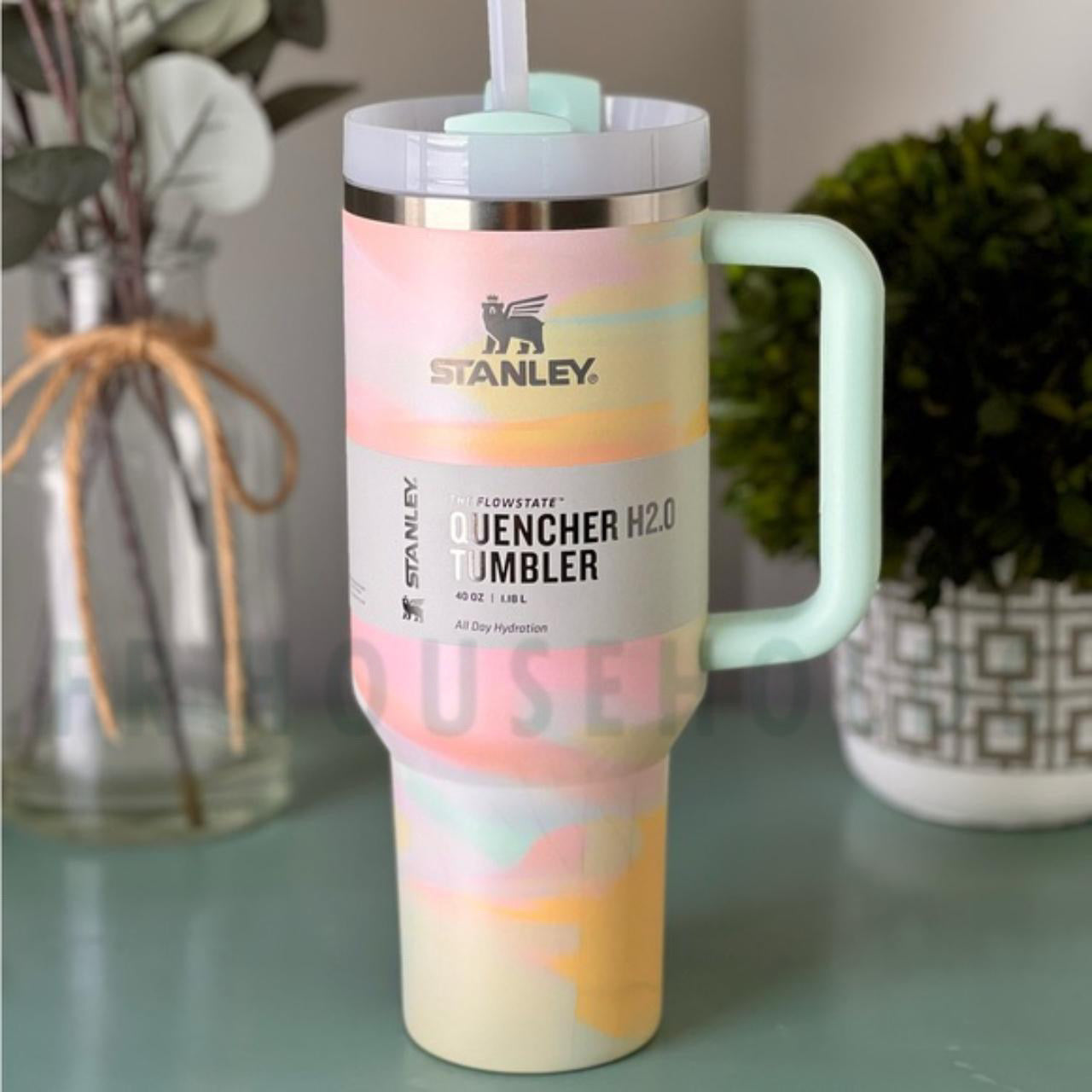 Stanley The Quencher H2.O Tumbler - Brushstrokes Warm Serene | 40oz