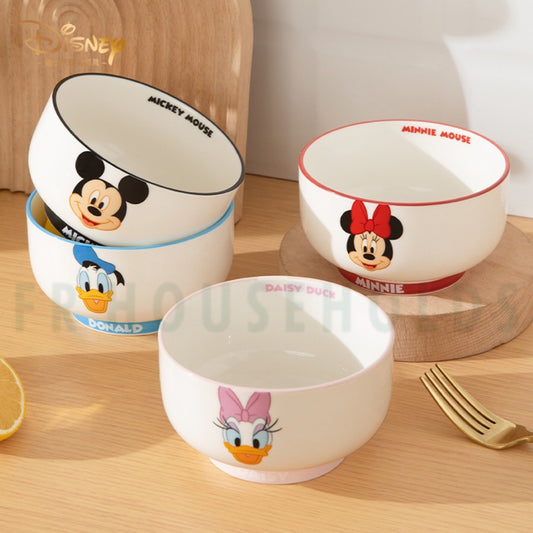 Walt Disney 4-Piece Breakfast Bowl Set – Porcelain