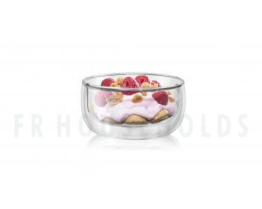 Double Wall Glass Bowl - 400ml & 300ml