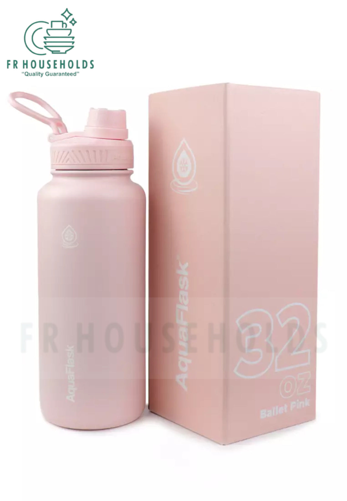 AquaFlask 946mL (40oz) Water Bottles (Ballet Pink)