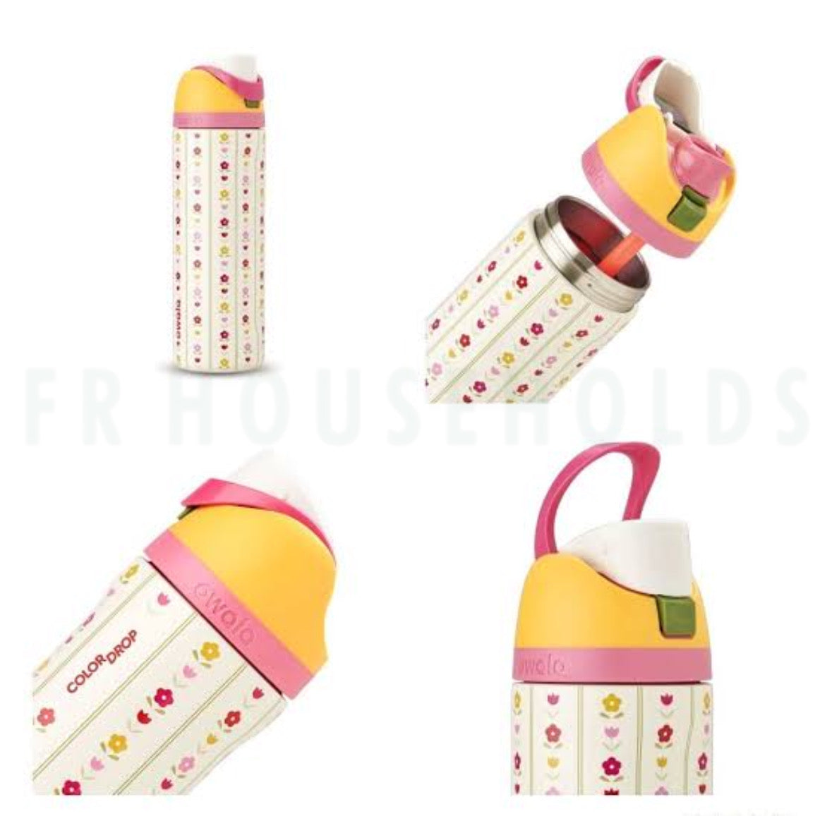 Owala FreeSip® Water Bottle - 24oz | Flower Crown