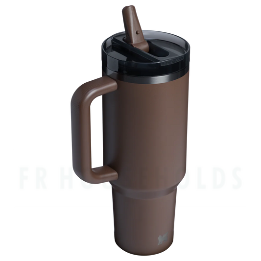 STANLEY THE QUENCHER ESPRESSO BROWN PROTOUR FLIP STRAW TUMBLER | 1.2L (Leak Proof)