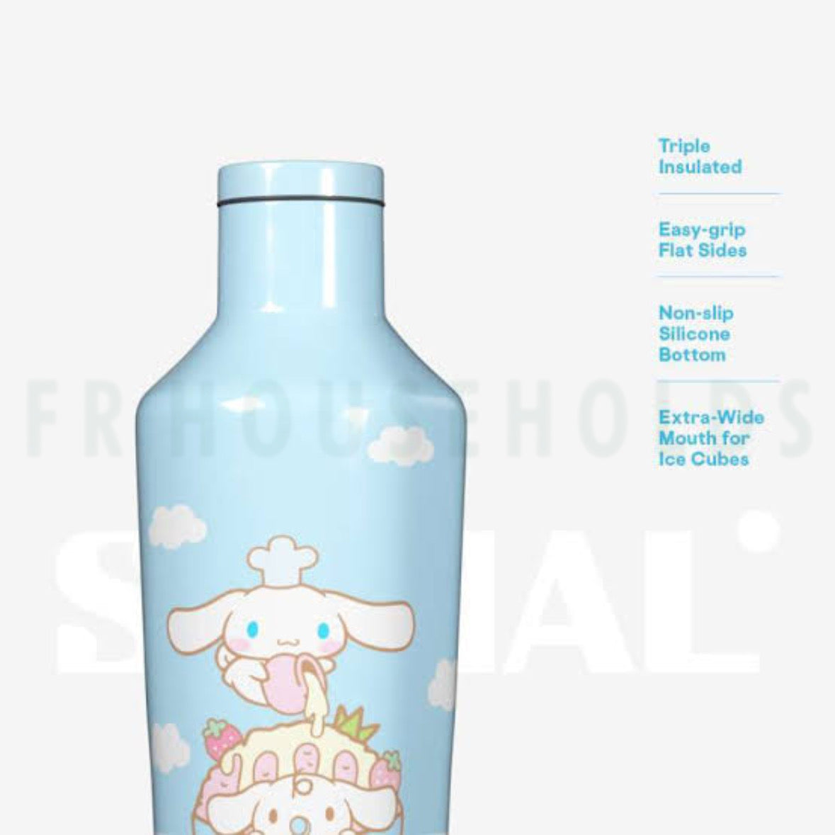 Corkcicle Classic Canteen 16oz Water Bottle | Cinnamoroll