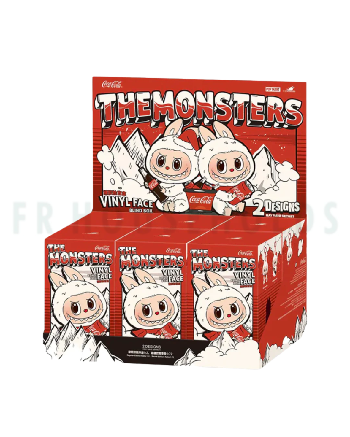 Pop Mart Labubu The Monsters Coca Cola Series Happy Factor Vinyl Plush