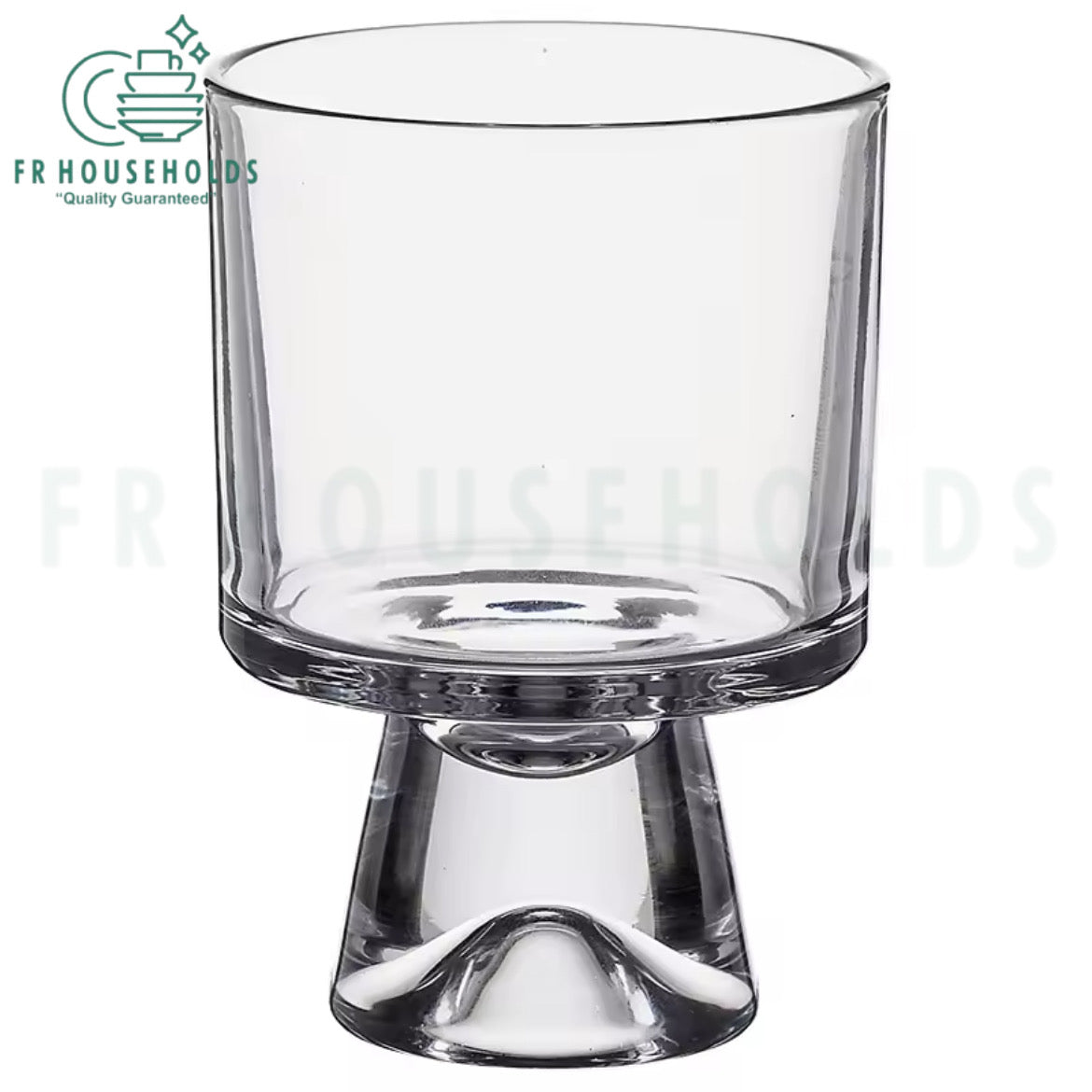 Basic Low Foot Crystal Glass/Bowls - 200ml - 6PC