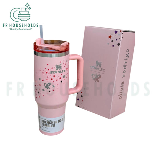 Stanley The Quencher H2.O Tumbler - OLIVIA RODRIGO - Romantic Pink | 40oz