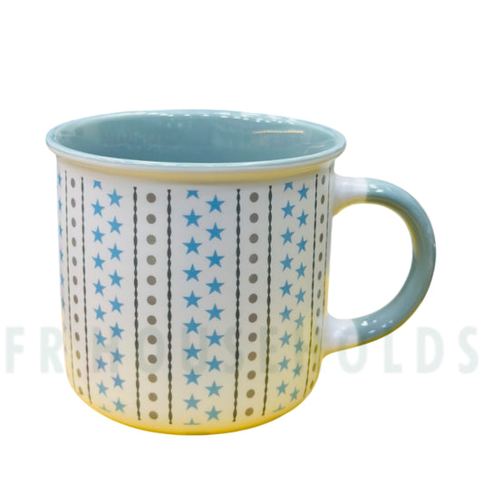 Aesthetic Star Print Mugs - 320ml
