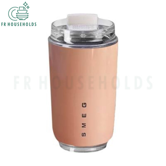 Smeg 320ml Hot & Cold Tumbler Glass (Peach)