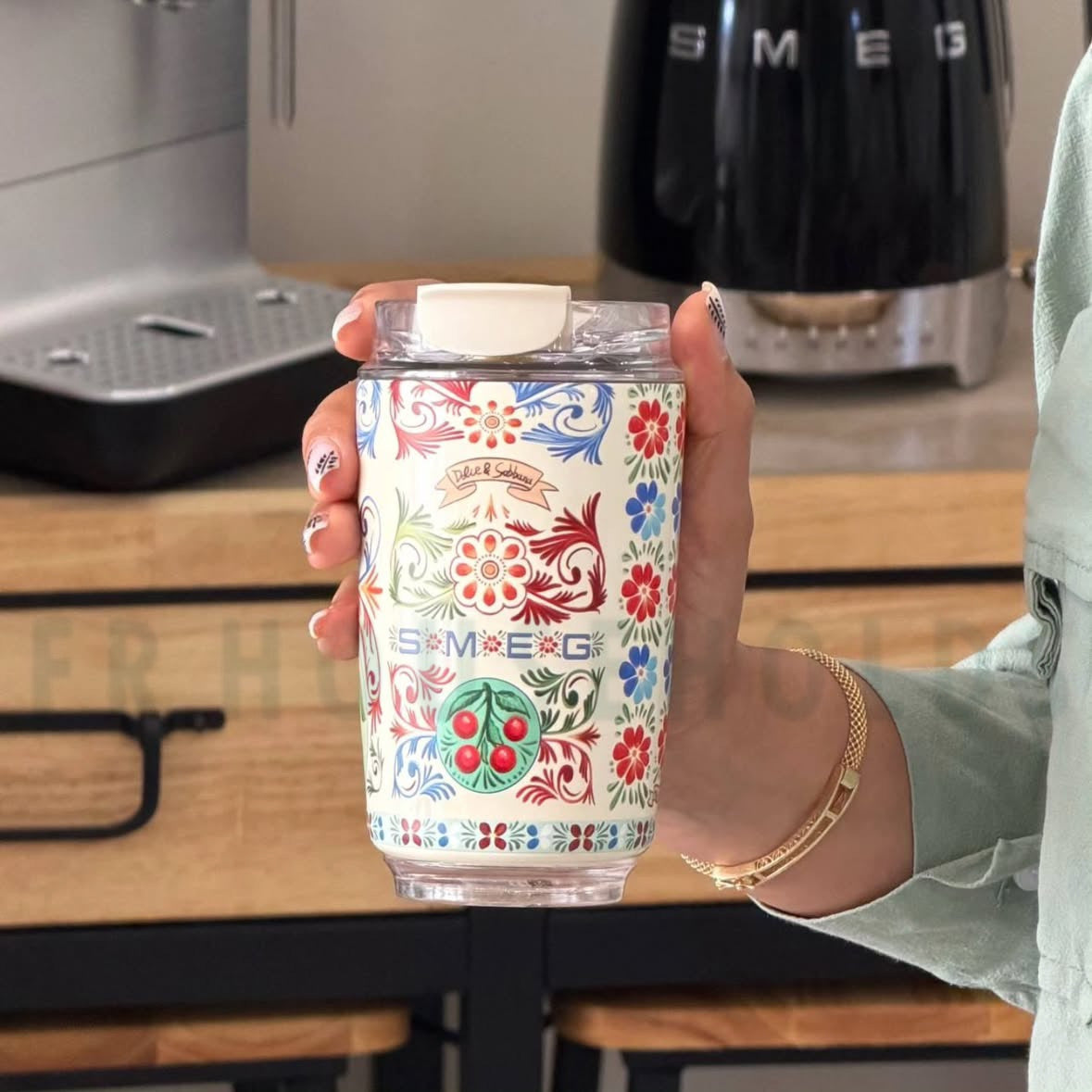 SMEG x Dolce & Gabbana Coffee Cup 320ml | Sicily Is My Love – Prickly Pears