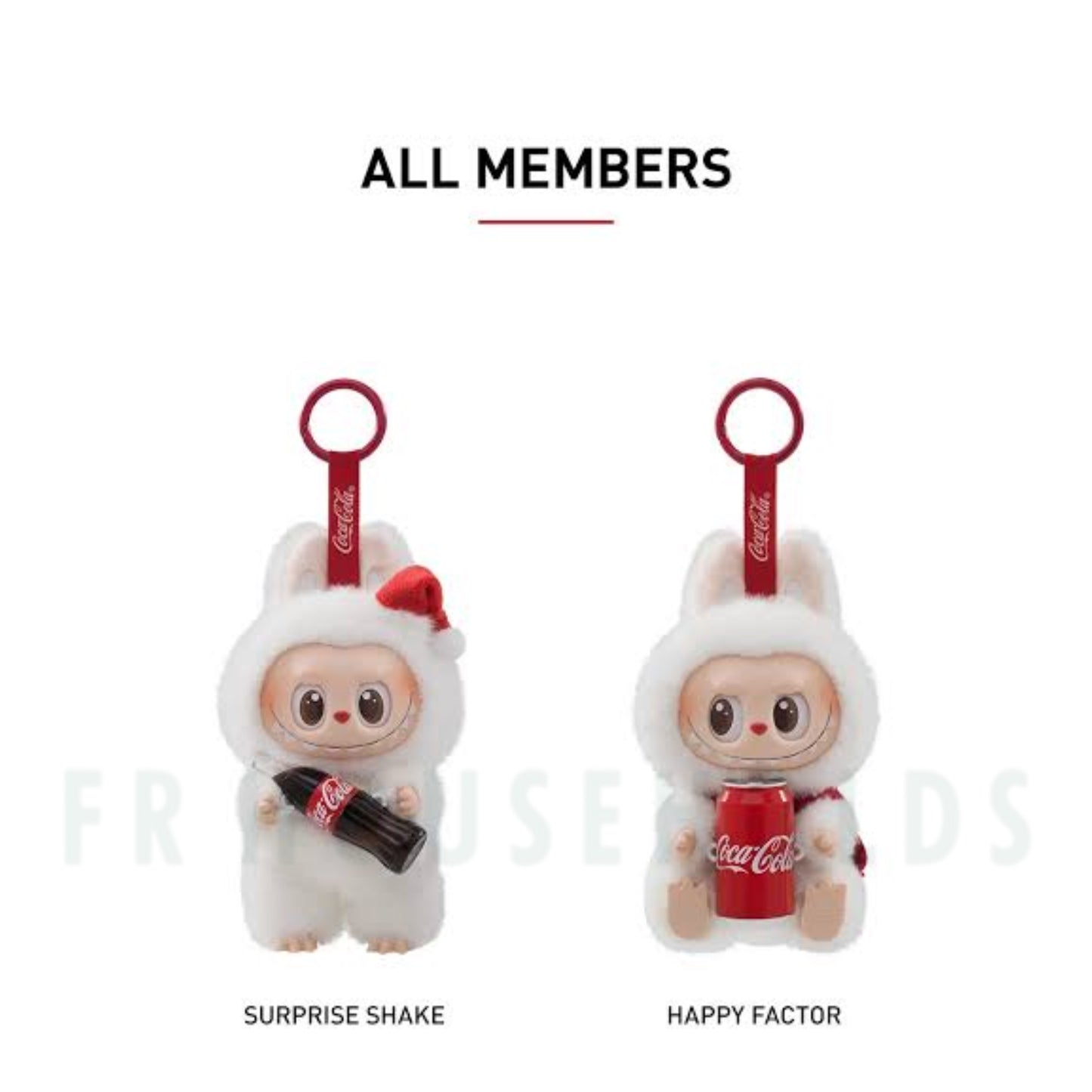 Pop Mart Labubu The Monsters Coca Cola Series Happy Factor Vinyl Plush