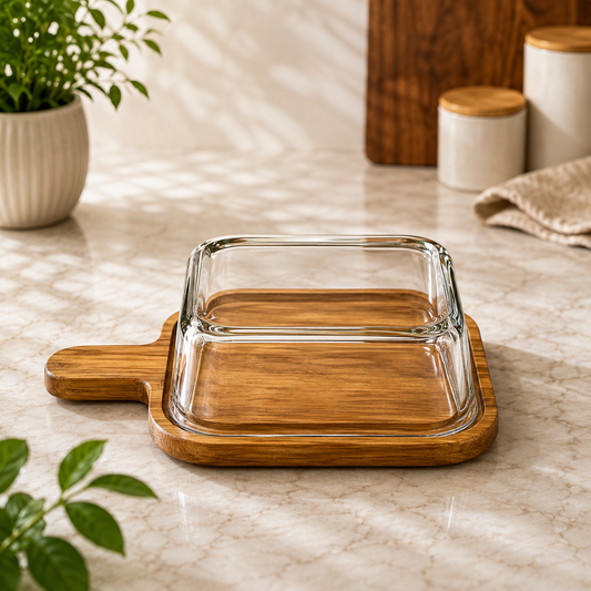 lass Serving Dishes Collection - Round, Rectangular & Square | FR HOUSEHOLDS