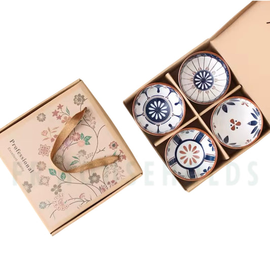 Professional 4-Piece Bowl Set – Excellent Quality With Chopsticks