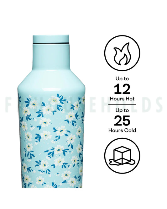 Corkcicle Classic Canteen 16oz Water Bottle | Disty Flora