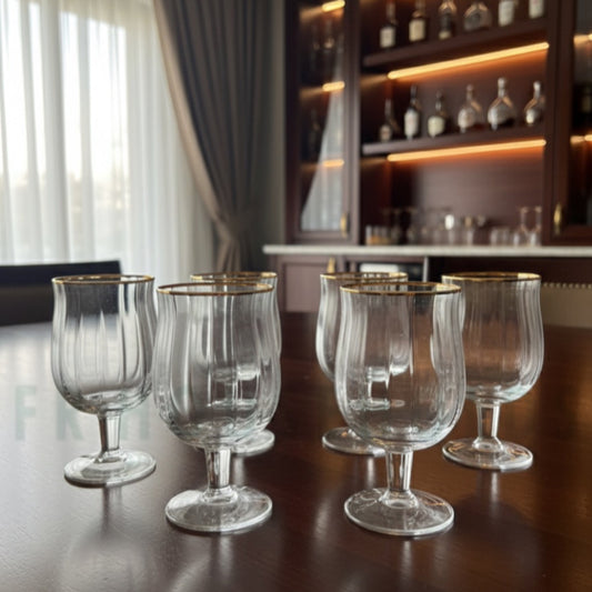 Crystal Low Stem Tumblers | 300ml | 6PC