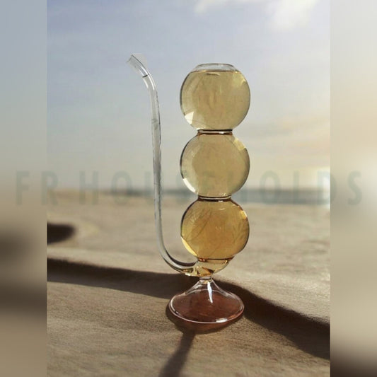 Bubble Blast Low Stem Sipper Glass - 380ml