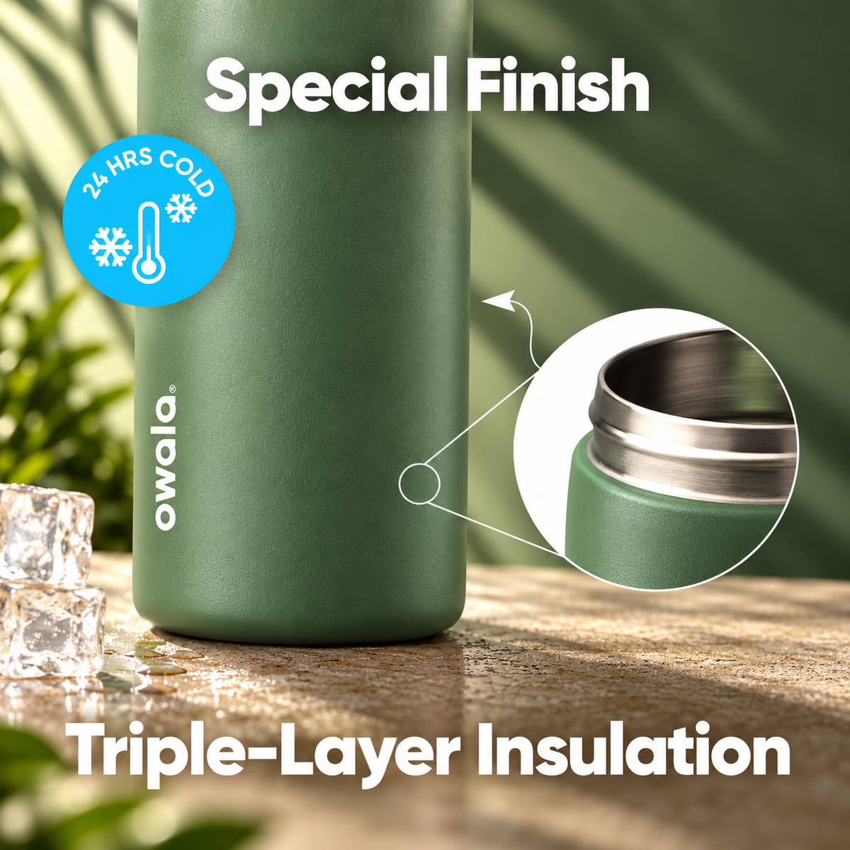 Owala FreeSip® Water Bottle - 32oz | Rolling Hills