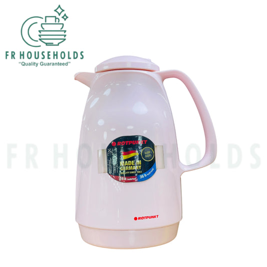 ROTPUNKT Flask – Hot & Cold Beverage Thermos with Glass Liner (Made in Germany) | 1000ml