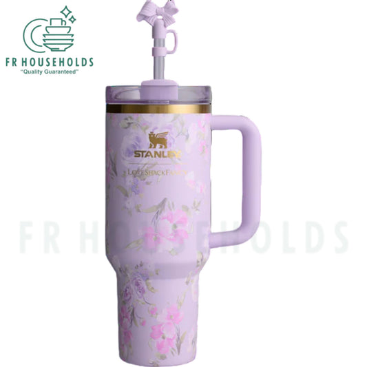 THE STANLEY X LOVESHACKFANCY QUENCHER | 40 OZ - HAPPY THOUGHTS